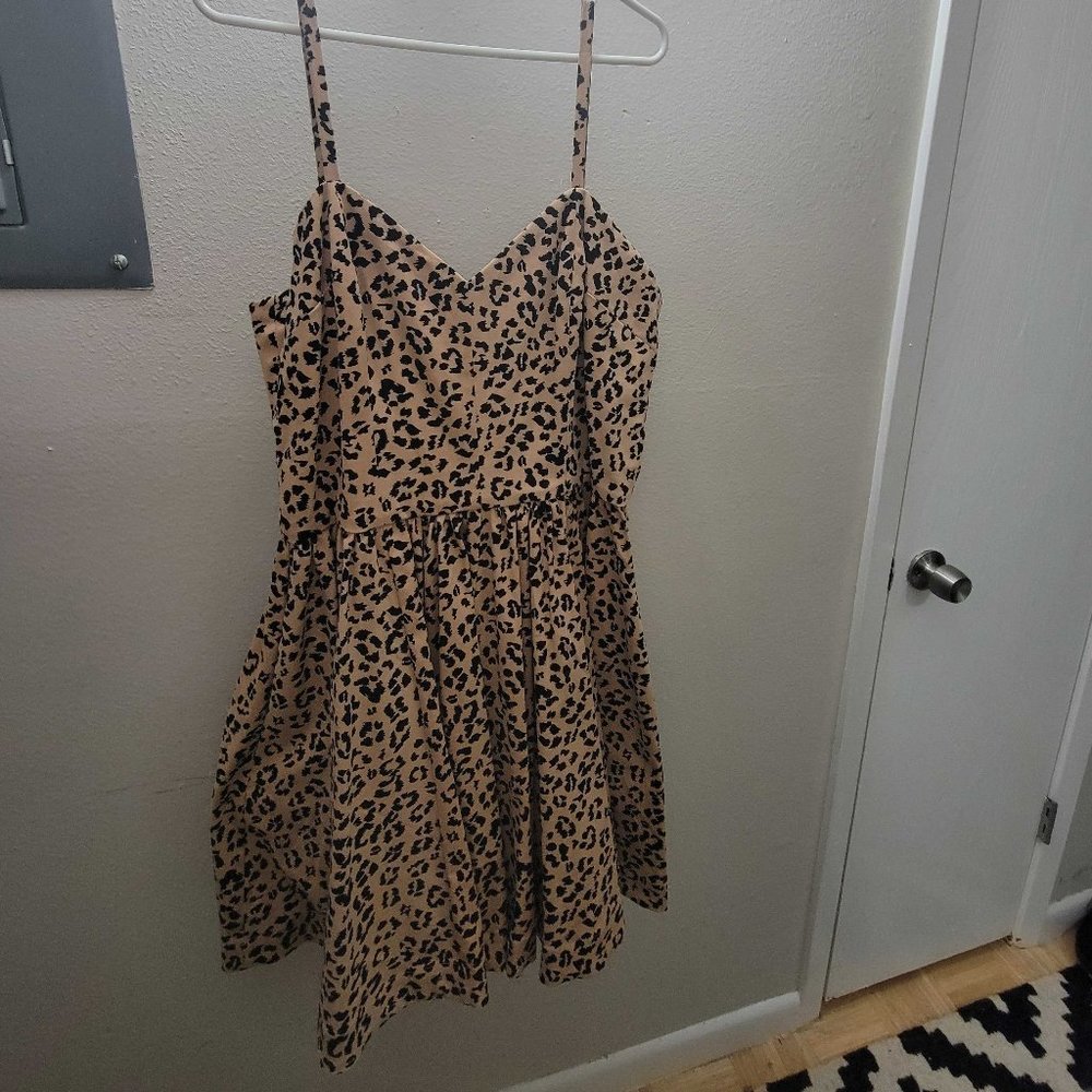 TRASHY DIVA RUBY MINI DRESS - CARAMEL CAT  SZ 18 BRAND NEW NEVER WORN
